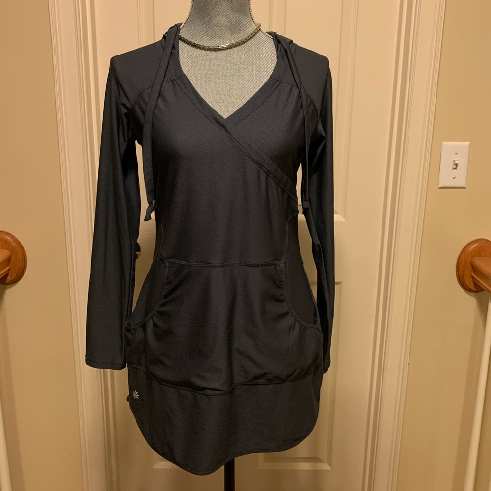 Athleta women’s charcoal gray tunic size small